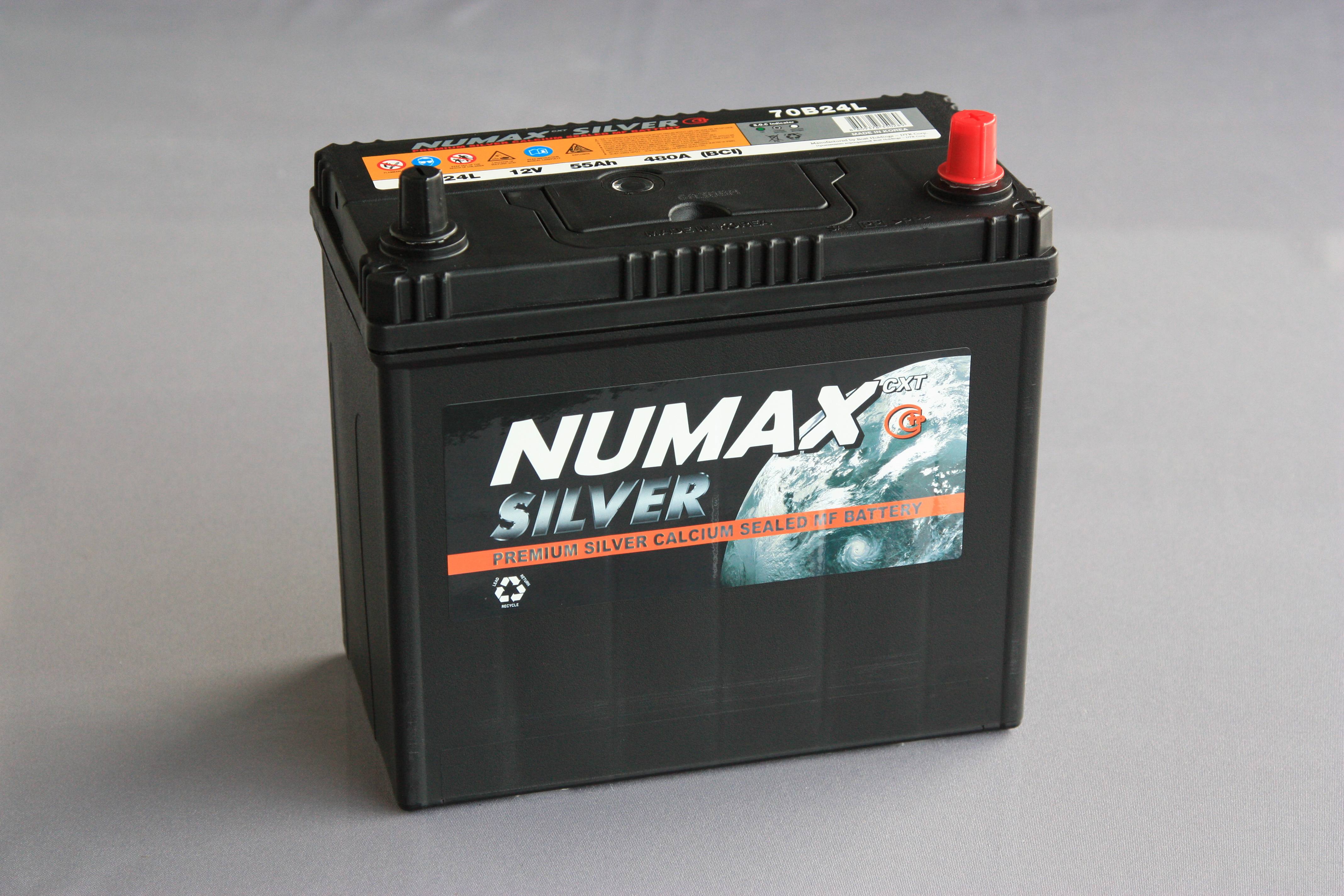 NUMAX SILVER 6CT - 80 A1  o.п.  ст. кл. яп. ст. (80Ah, EN 680A)