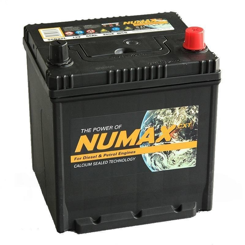 NUMAX 6CT - 50 A1  о.п.  ст. кл. яп. ст. (50Ah, EN 480A)